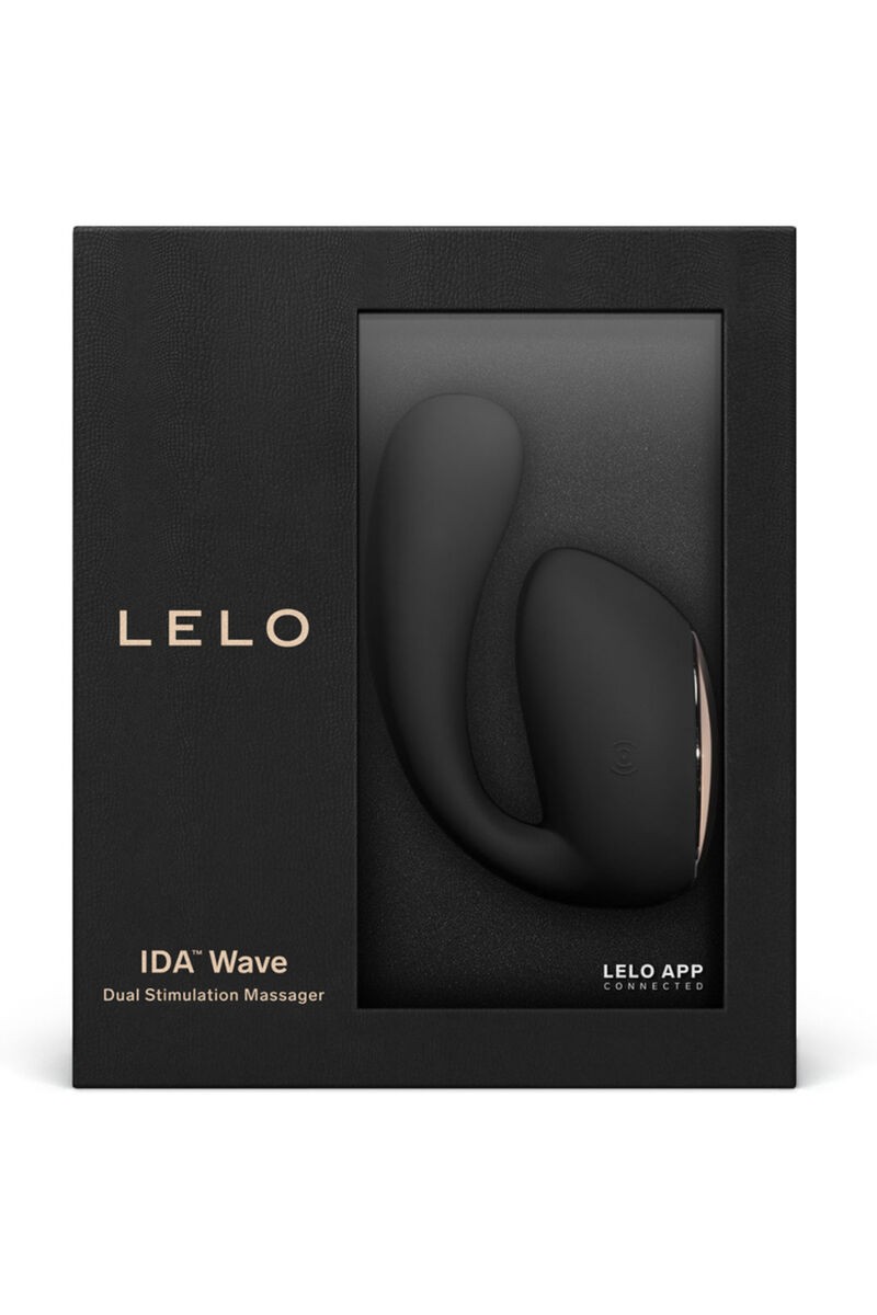 LELO - IDA WAVE MASAJEADOR PAREJAS NEGRO