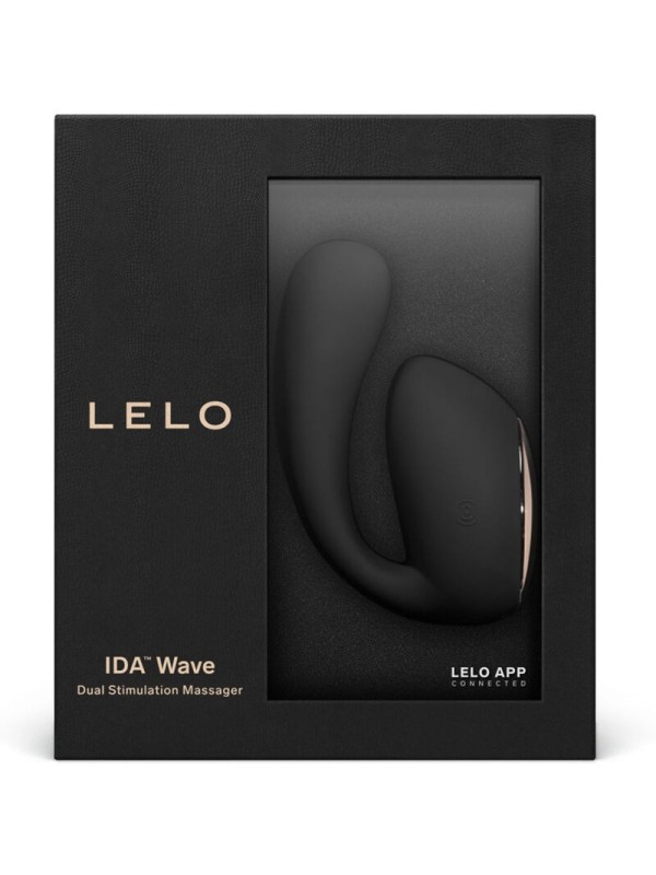 LELO - IDA WAVE MASAJEADOR PAREJAS NEGRO