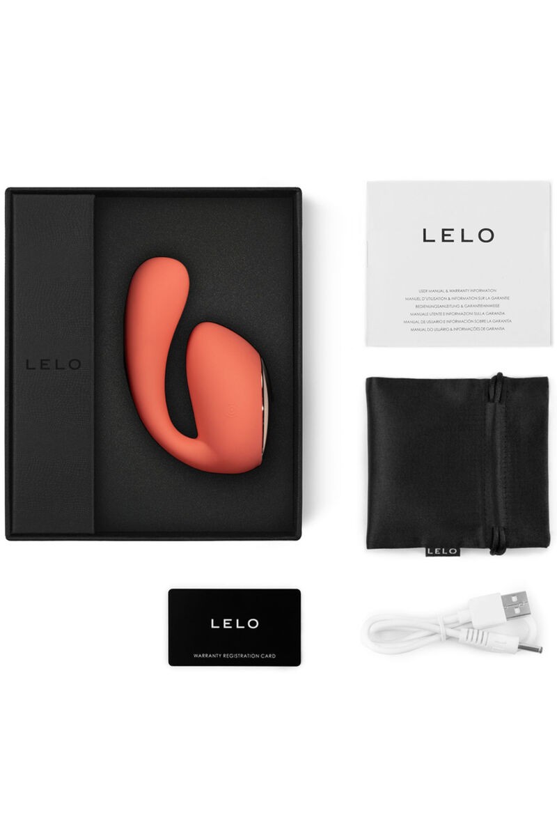 LELO - IDA WAVE MASAJEADOR PAREJAS CORAL