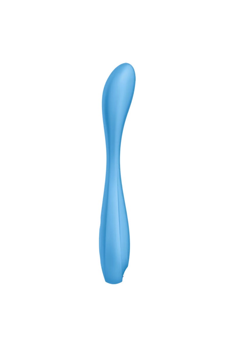 SATISFYER - G-SPOT FLEX 4+ MULTI VIBRADOR APP AZUL