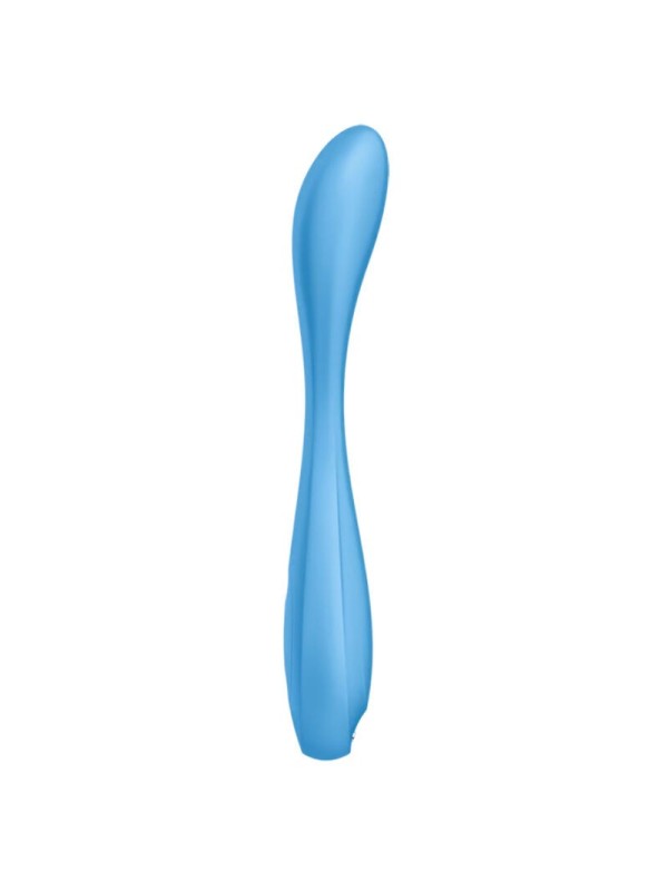 SATISFYER - G-SPOT FLEX 4+ MULTI VIBRADOR APP AZUL