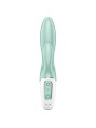 SATISFYER - AIR PUMP BUNNY 5+ VIBRADOR RABBIT INFLABLE APP VERDE