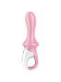 SATISFYER - AIR PUMP BOOTY 5+ VIBRADOR ANAL INFLABLE ROSA