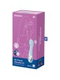 SATISFYER - AIR PUMP VIBRATOR 5+ VIBRADOR PUNTO G INFLABLE APP AZUL