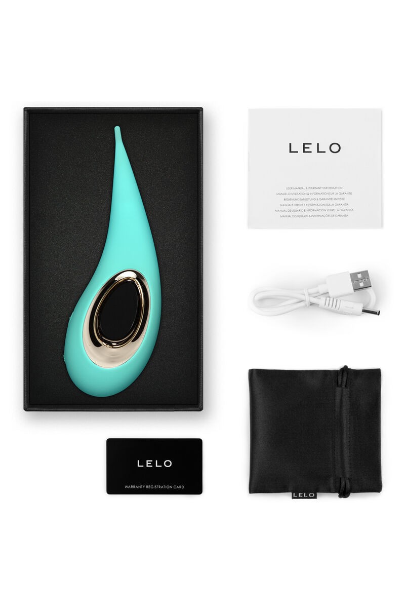 LELO - DOT ESTIMULADOR DE CLÍTORIS - VERDE AGUA