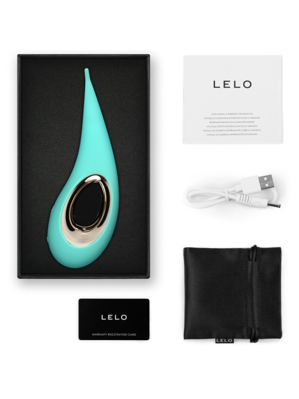 LELO - DOT ESTIMULADOR DE CLÍTORIS - VERDE AGUA