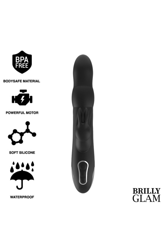 BRILLY GLAM - MOEBIUS RABBIT VIBRATOR & ROTATOR  WATCHME WIRELESS TECH