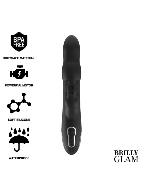 BRILLY GLAM - MOEBIUS RABBIT VIBRATOR & ROTATOR  WATCHME WIRELESS TECH