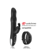 BRILLY GLAM - MOEBIUS RABBIT VIBRATOR & ROTATOR  WATCHME WIRELESS TECH