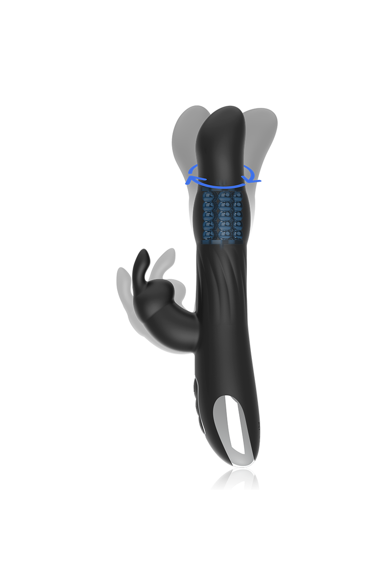 BRILLY GLAM - MOEBIUS RABBIT VIBRATOR & ROTATOR  WATCHME WIRELESS TECH