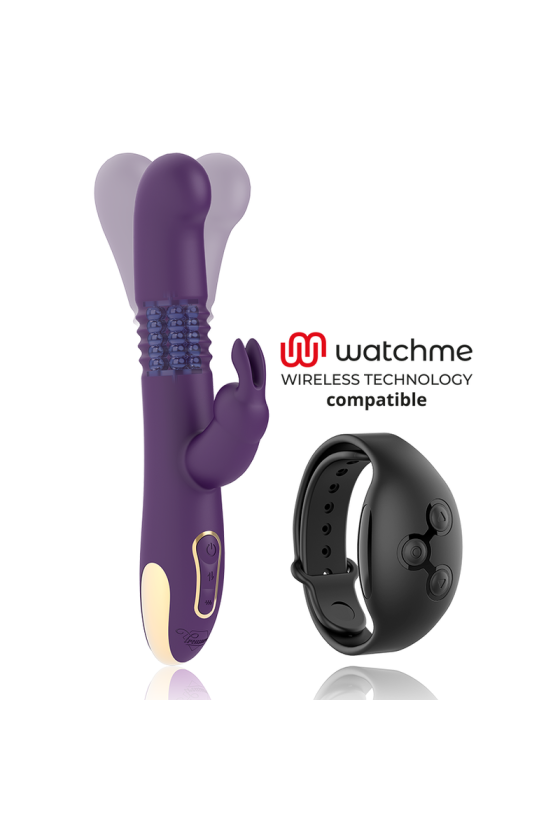 TREASURE - BASTIAN RABBIT UPDOWN, ROTATOR & VIBRATOR WATCHME WIRELESS