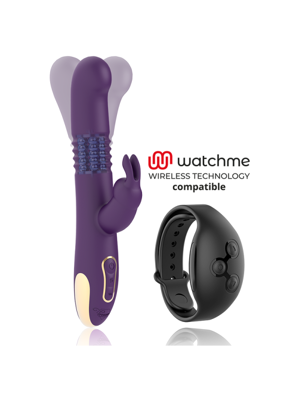 TREASURE - BASTIAN RABBIT UPDOWN, ROTATOR & VIBRATOR WATCHME WIRELESS