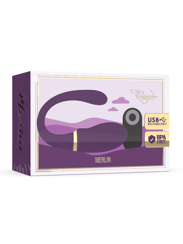 TREASURE - MERLIN DOUBLE COUPLE VIBRATOR CONTROL REMOTO