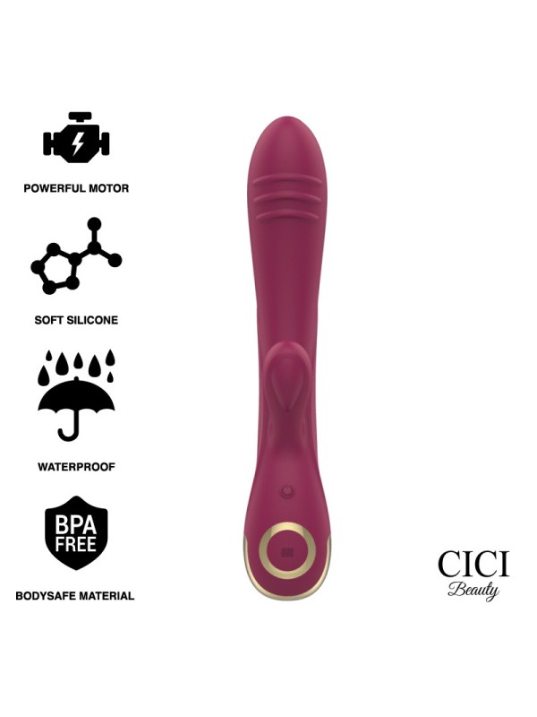 CICI BEAUTY - PREMIUM SILICONE RABBIT VIBRATOR