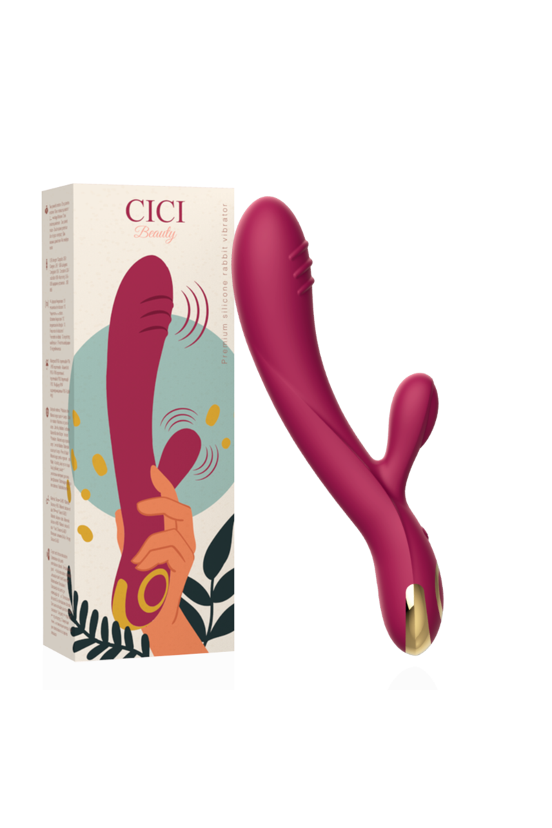 CICI BEAUTY - PREMIUM SILICONE RABBIT VIBRATOR