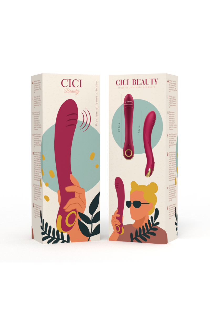 CICI BEAUTY - PREMIUM SILICONE G-SPOT VIBRATOR