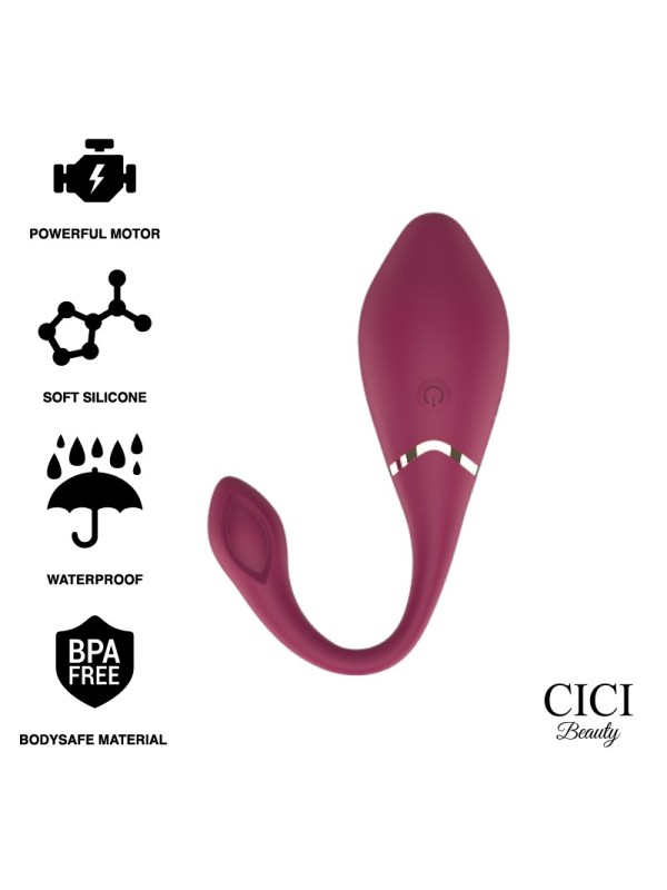 CICI BEAUTY - PREMIUM SILICONE EGG VIBRATOR REMOTE CONTROL