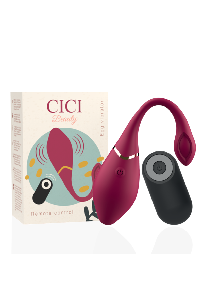 CICI BEAUTY - PREMIUM SILICONE EGG VIBRATOR REMOTE CONTROL