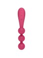 SATISFYER - TRI BALL 1 MULTI VIBRADOR ROJO