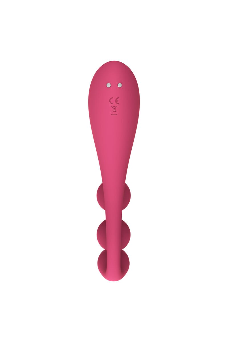 SATISFYER - TRI BALL 1 MULTI VIBRADOR ROJO