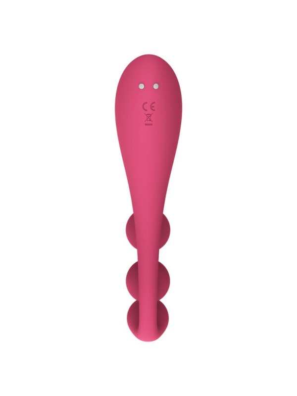SATISFYER - TRI BALL 1 MULTI VIBRADOR ROJO