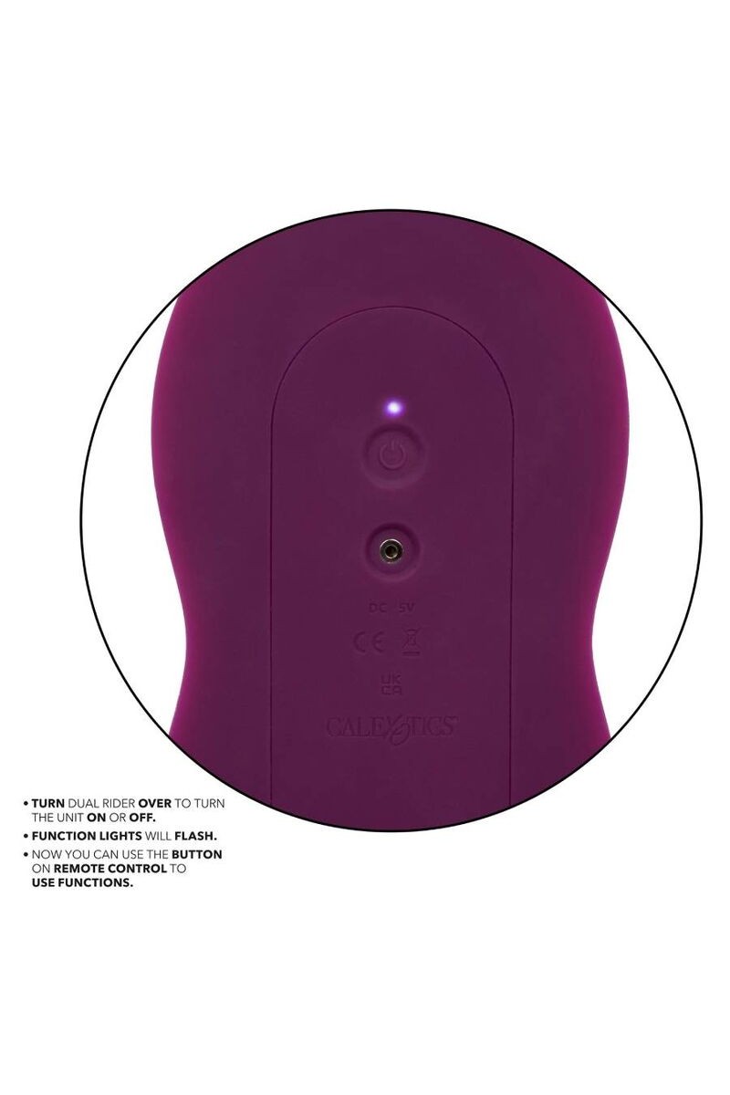 CALIFORNIA EXOTICS - REMOTE CONTROL DUAL RIDER