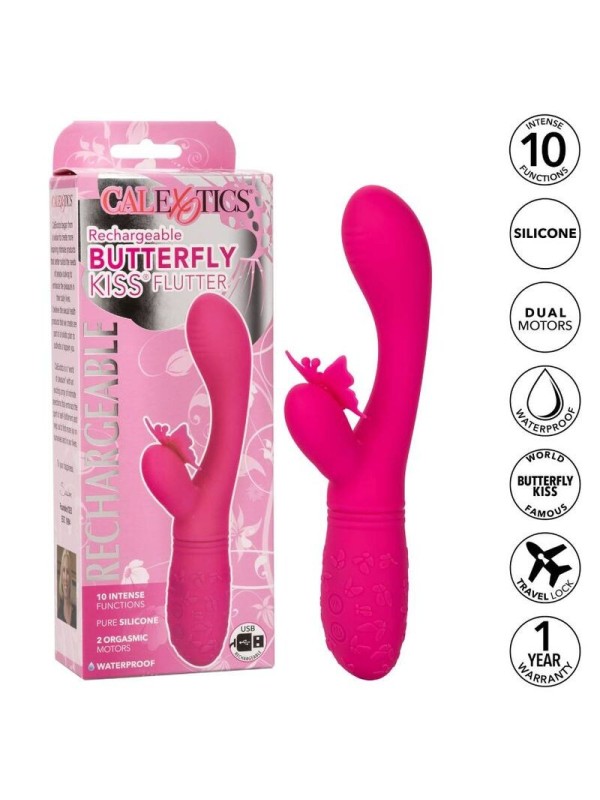 CALIFORNIA EXOTICS - BUTTERFLY KISS FLUTTER ROSA