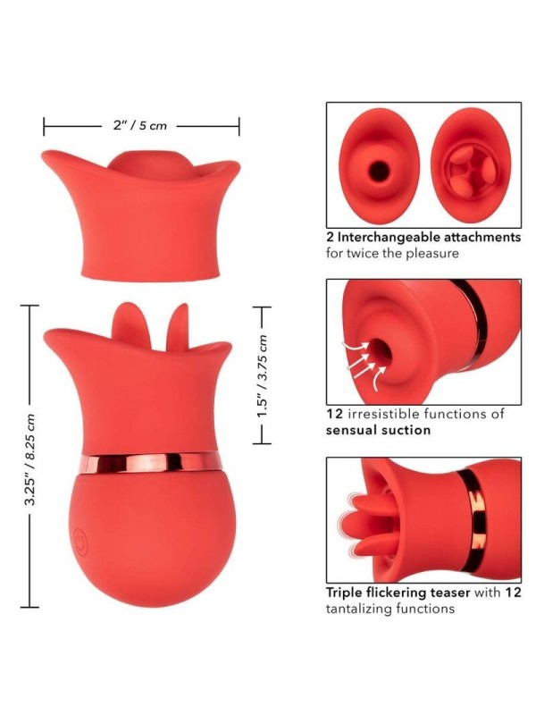 CALIFORNIA EXOTICS - FRENCH KISS SUCK & PLAY SET