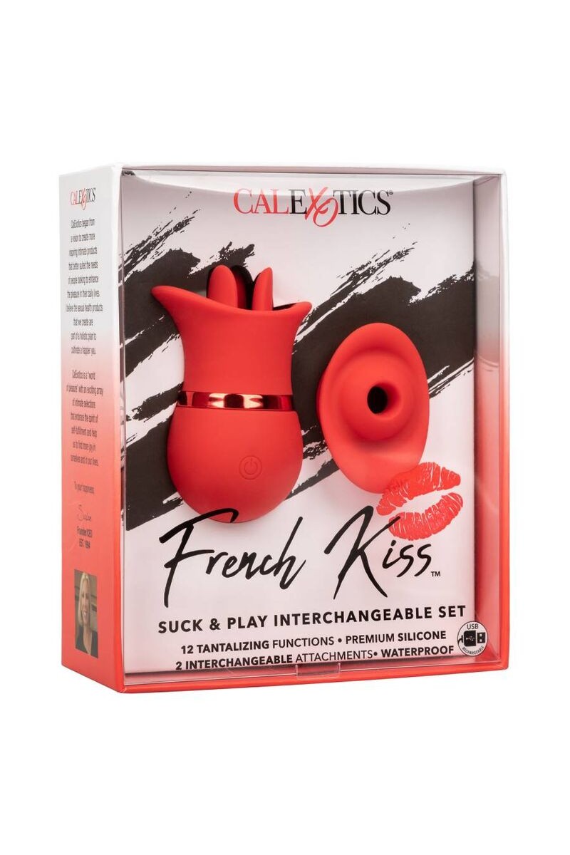 CALIFORNIA EXOTICS - FRENCH KISS SUCK & PLAY SET