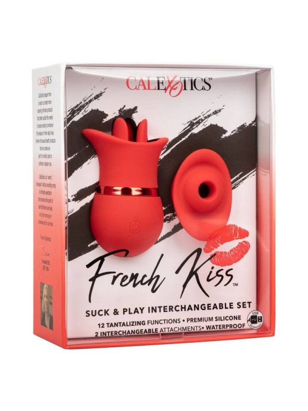 CALIFORNIA EXOTICS - FRENCH KISS SUCK & PLAY SET