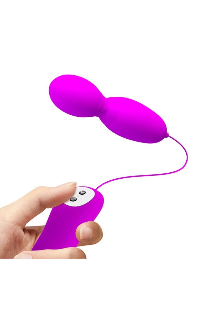 PRETTY LOVE - VEGA MASAJEADOR ROTACIÓN Y VIBRACIÓN 12 FUNCIONES FUCSIA