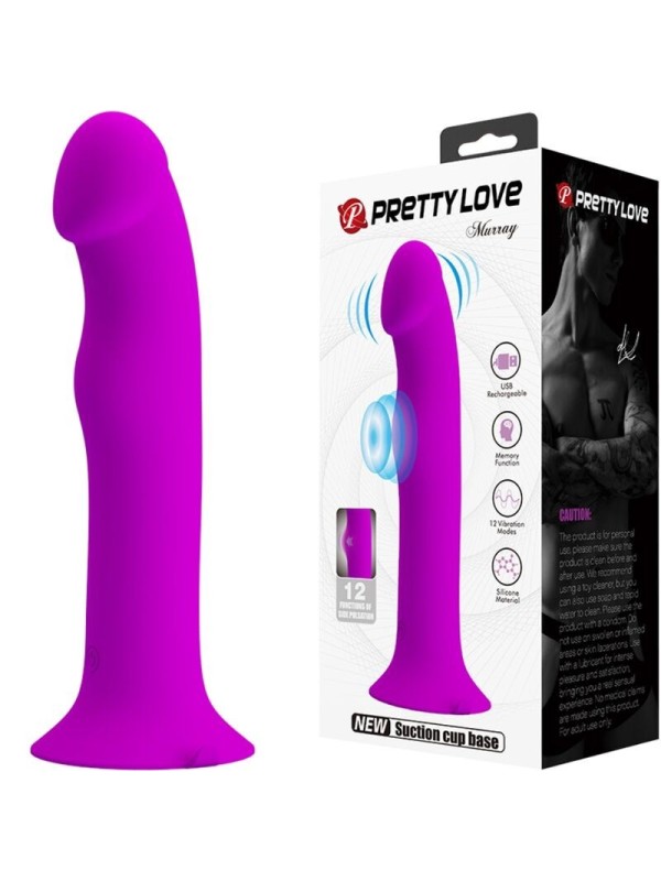 PRETTY LOVE - MURRAY VIBRADOR Y ESTIMULADOR PUNTO G MORADO