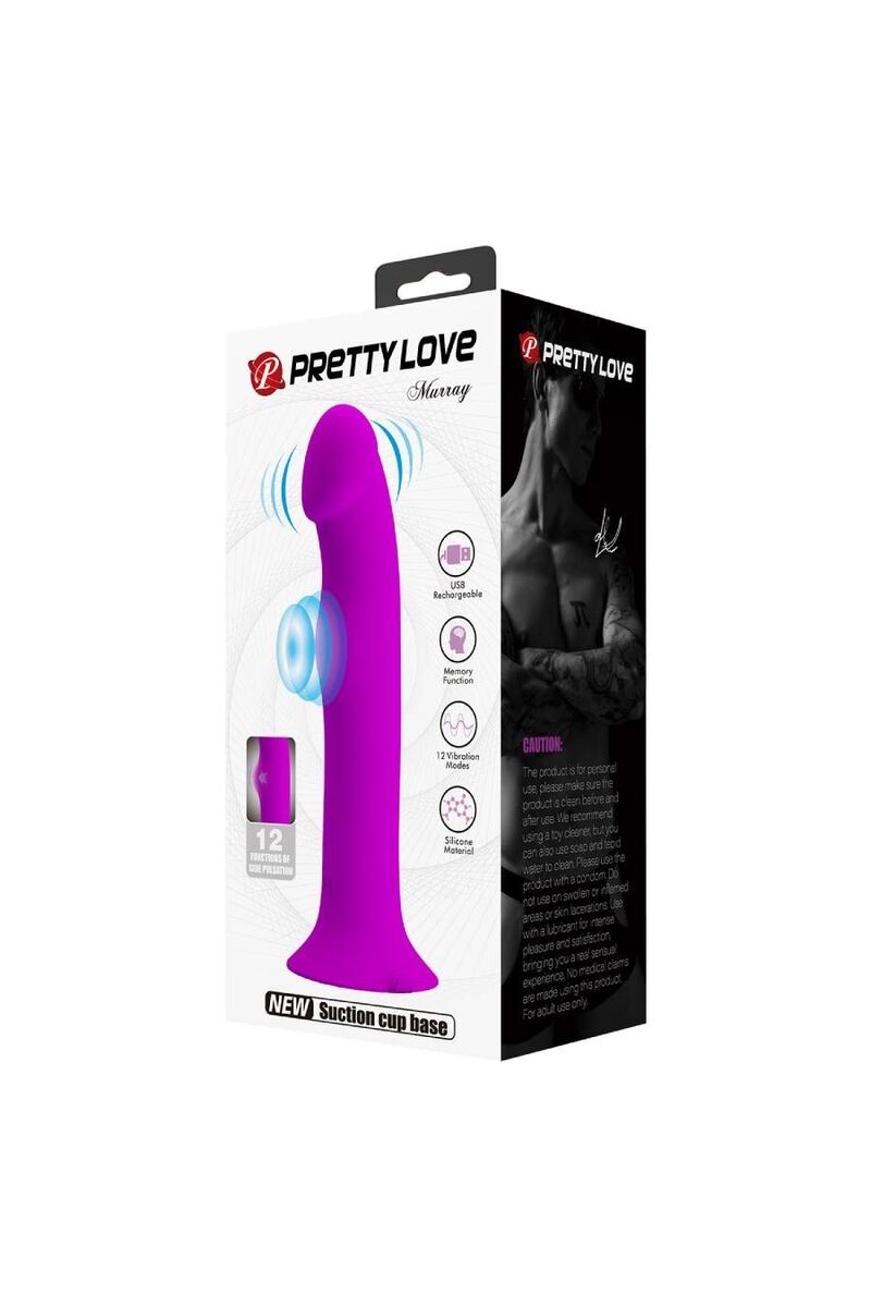PRETTY LOVE - MURRAY VIBRADOR Y ESTIMULADOR PUNTO G MORADO