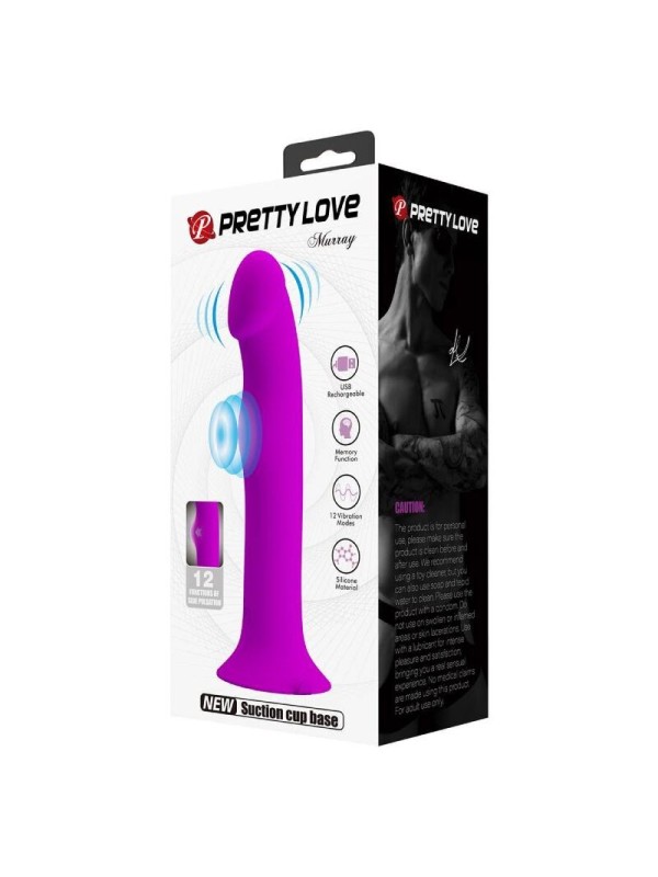 PRETTY LOVE - MURRAY VIBRADOR Y ESTIMULADOR PUNTO G MORADO