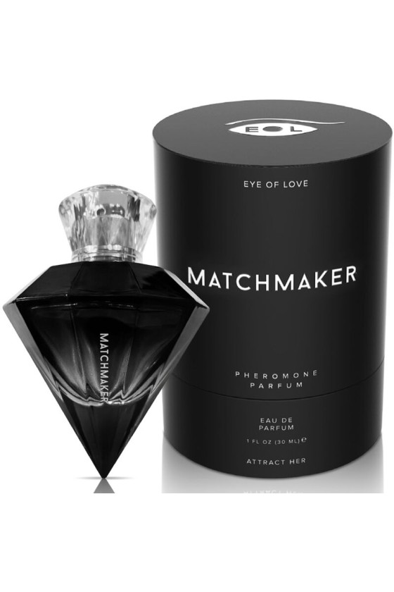 EYE OF LOVE - MATCHMAKER BLACK DIAMOND PERFUME FEROMONAS PARA ÉL 30 ML