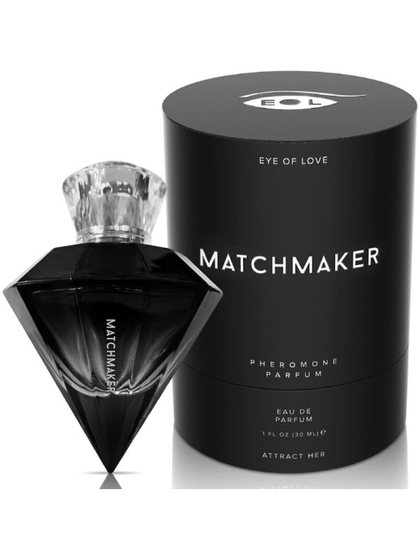 EYE OF LOVE - MATCHMAKER BLACK DIAMOND PERFUME FEROMONAS PARA ÉL 30 ML