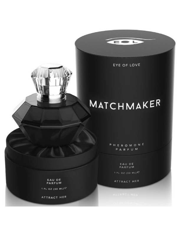EYE OF LOVE - MATCHMAKER BLACK DIAMOND PERFUME FEROMONAS PARA ÉL 30 ML