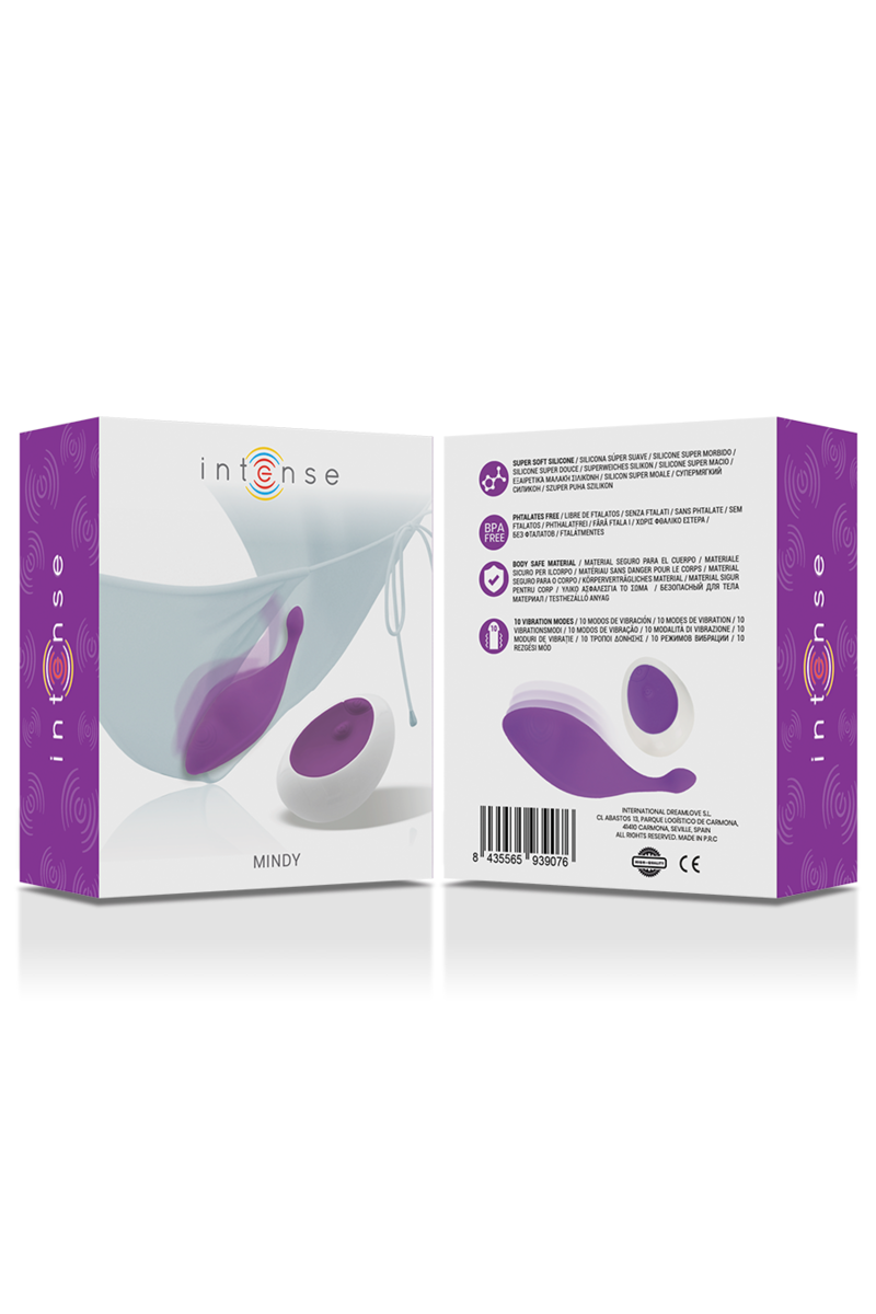 INTENSE - MINDY PANTIE CONTROL REMOTO MORADO