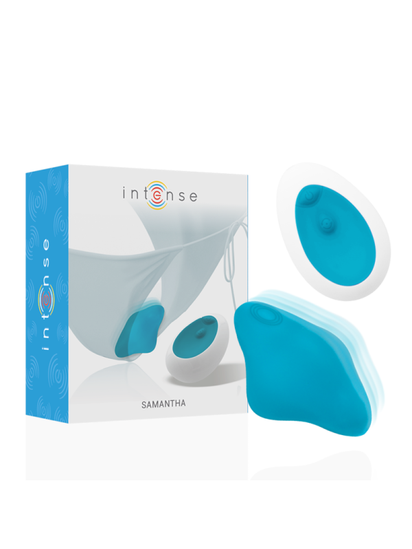 INTENSE - SAMANTHA PANTIE CONTROL REMOTO AZUL