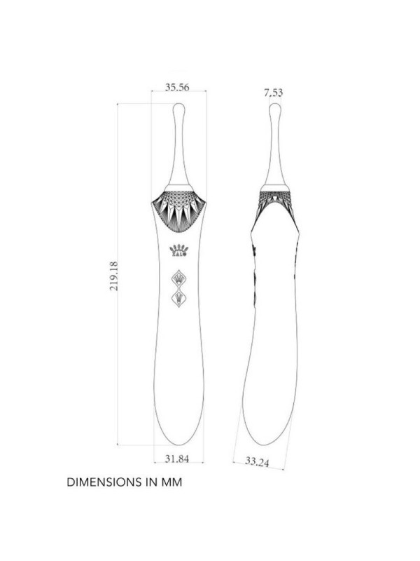 ZALO - BESS 2 MASAJEADOR PERSONAL MORADO