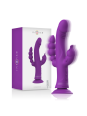 INTENSE - CASANOVA VIBRADOR RABBIT SILICONA TRIPLE MOTOR MORADO