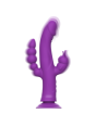 INTENSE - CASANOVA VIBRADOR RABBIT SILICONA TRIPLE MOTOR MORADO
