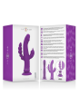 INTENSE - CASANOVA VIBRADOR RABBIT SILICONA TRIPLE MOTOR MORADO