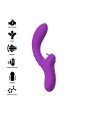INTENSE - HARRY VIBRADOR FLEXIBLE CON LENGUA MORADO