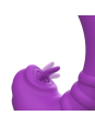 INTENSE - HARRY VIBRADOR FLEXIBLE CON LENGUA MORADO
