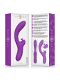 INTENSE - HARRY VIBRADOR FLEXIBLE CON LENGUA MORADO