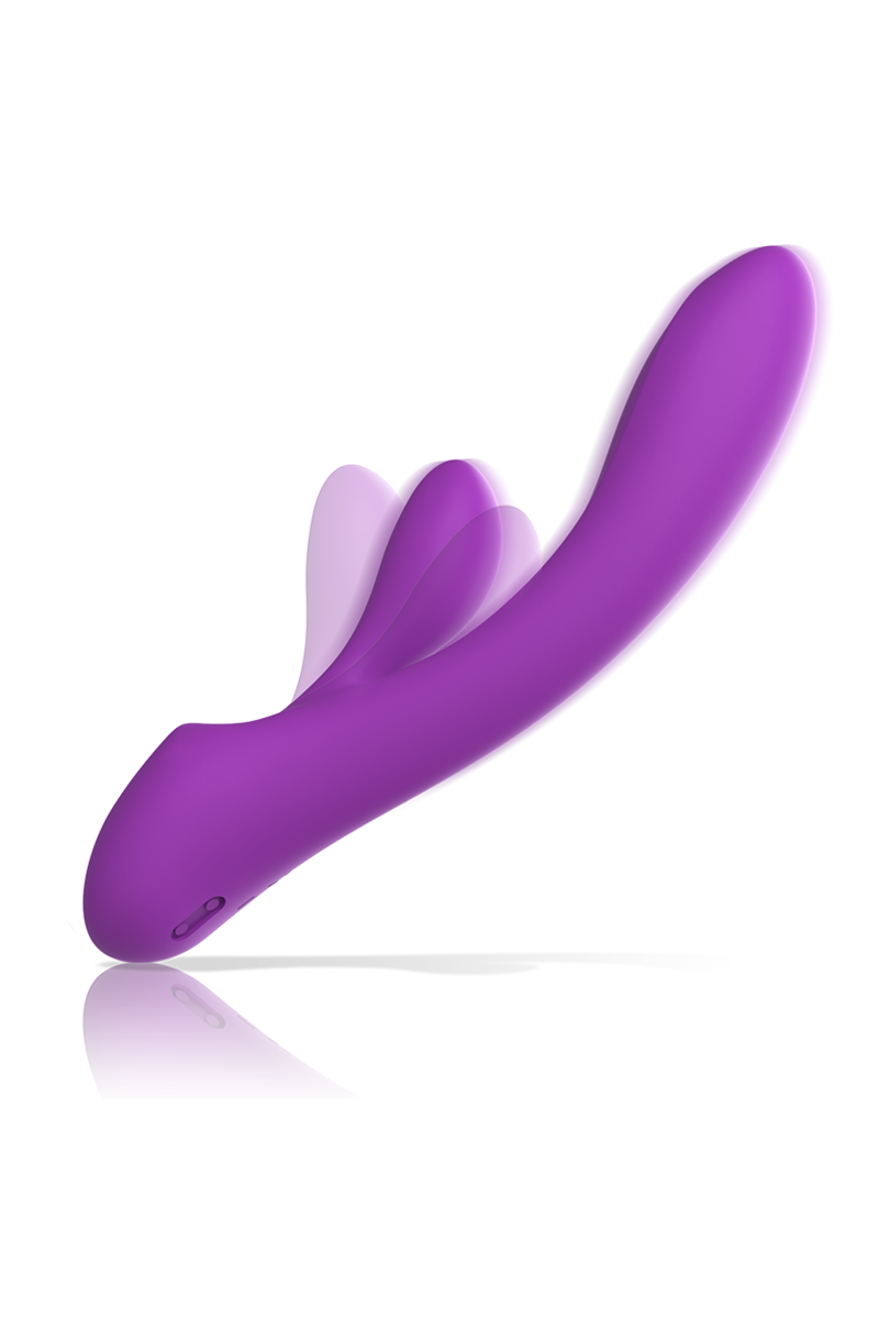 INTENSE - LUIGI VIBRADOR RABBIT SILICONA LIQUIDA MORADO