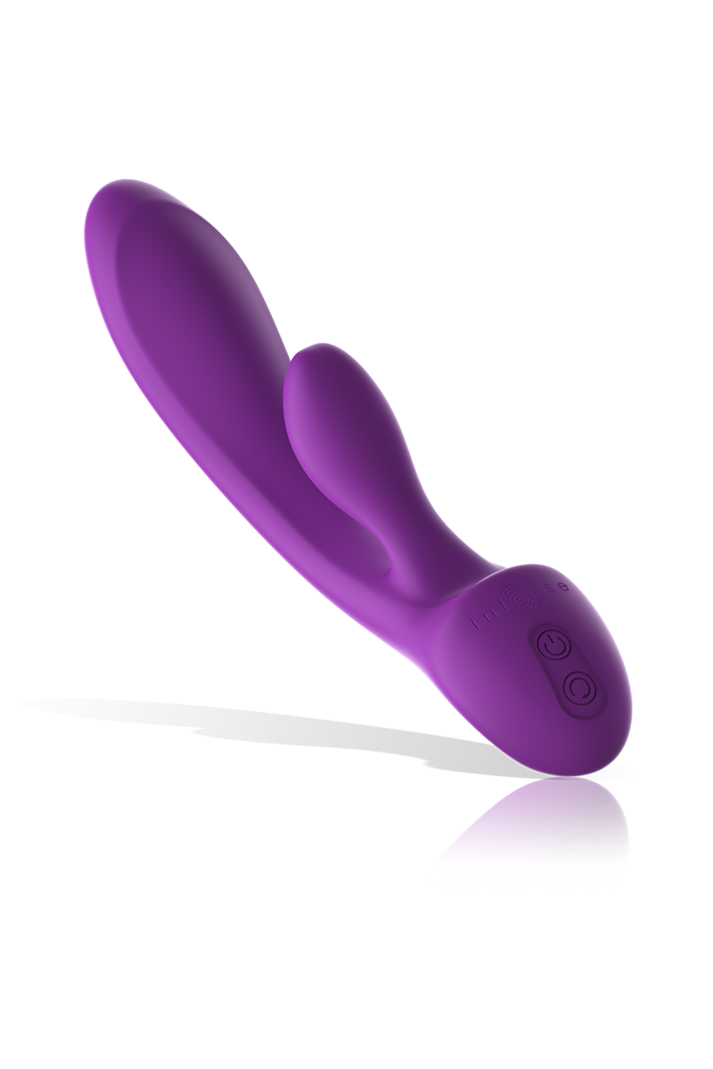 INTENSE - LUIGI VIBRADOR RABBIT SILICONA LIQUIDA MORADO
