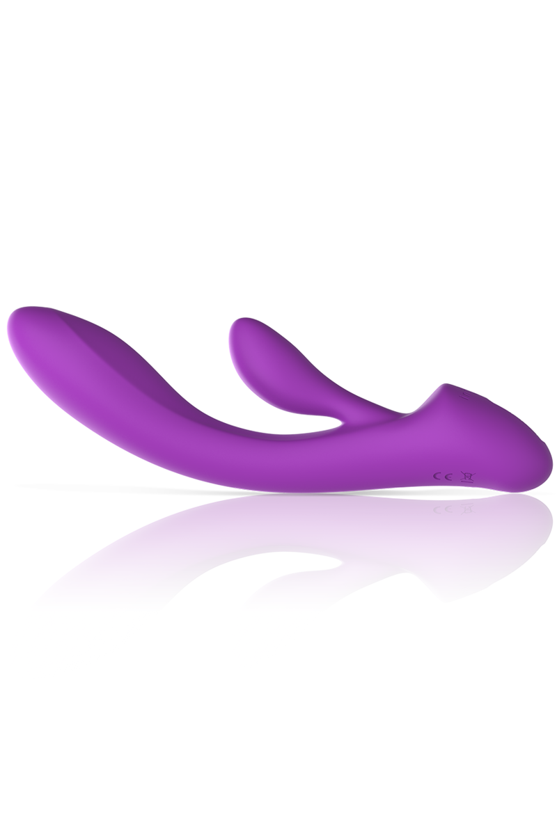 INTENSE - LUIGI VIBRADOR RABBIT SILICONA LIQUIDA MORADO