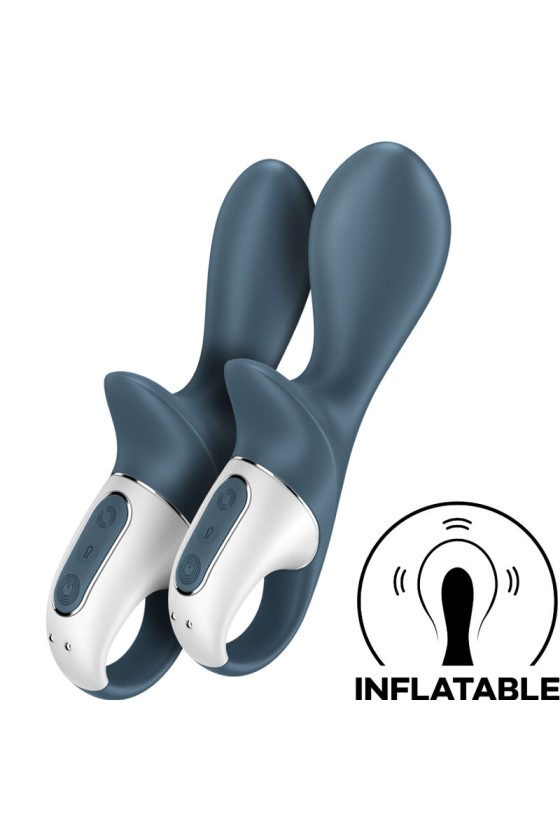 SATISFYER - AIR PUMP BOOTY 2 GRIS OSCURO